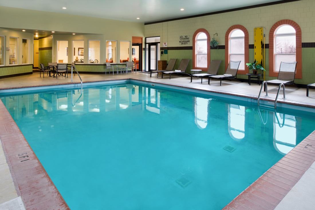 Indoor Heated Pool at Charwood Suites